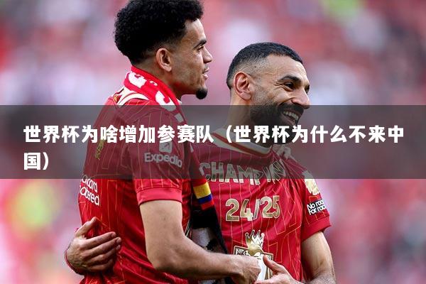 世界杯为啥增加参赛队（世界杯为什么不来中国）