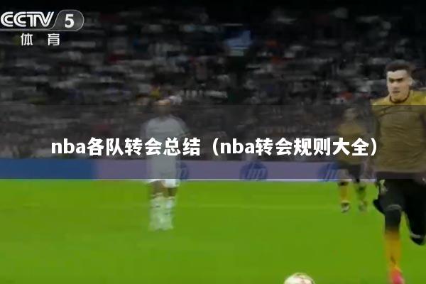 nba各队转会总结（nba转会规则大全）